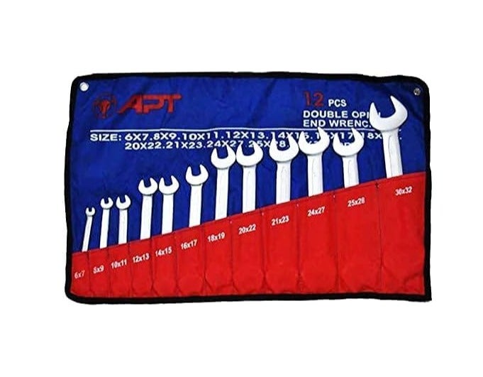 Set of Combination Wrenches 12pcs (6mm–32mm) – APT